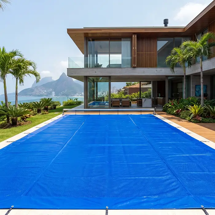 cobertura azul