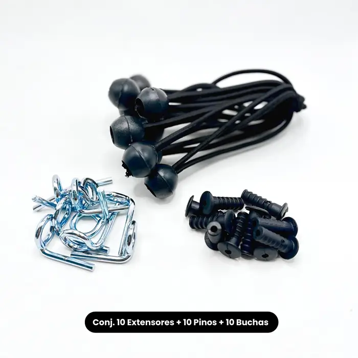 Kit com 10 Extensores Elásticos miniatura 2